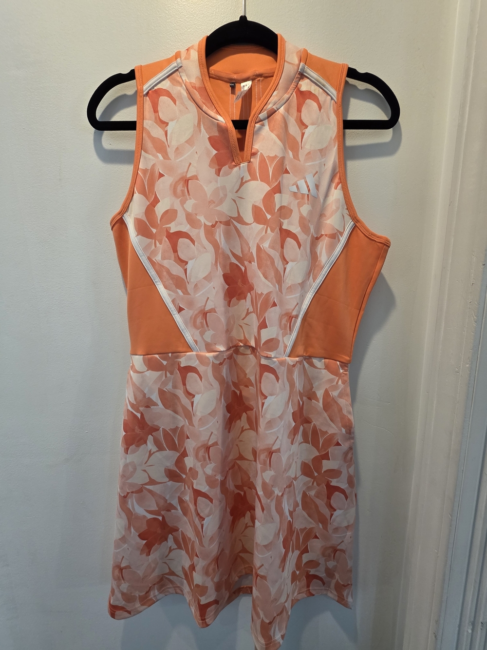 Women's Coral Floral Athletic Dress